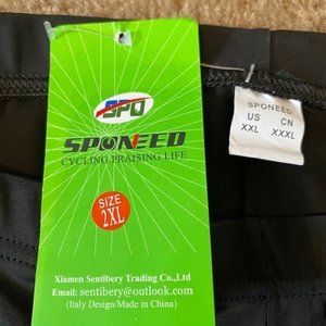 NWT Sponeed Bike Short, Size XXL